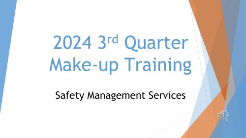 2024 3rd Quarter Make-up Class