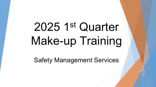 2025 1st Quarter Make-up Class